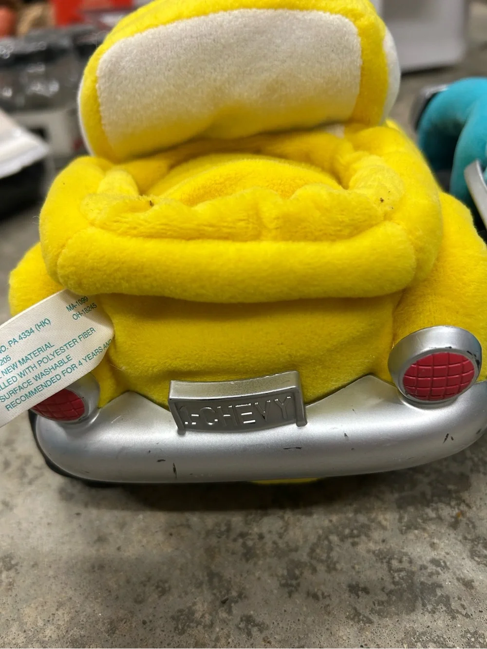 Trendmaster My 1st Chevy Set of 3 Plush animated plush cars Vintage 1995-1996